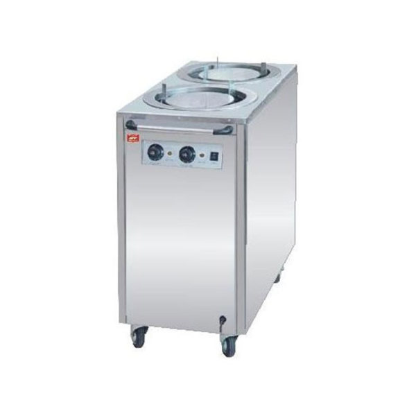 Electric Plate Warmer Cart 2-Holder COMMERCIAL KITCHEN EQUIPMENT SUPPLIER